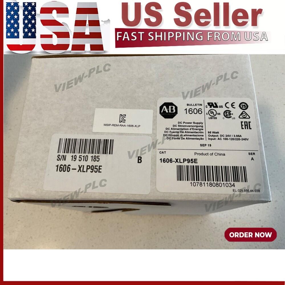 NEW Genuine Allen Bradley 1606-XLP95E DC Power Supply 95W Factory Packaged