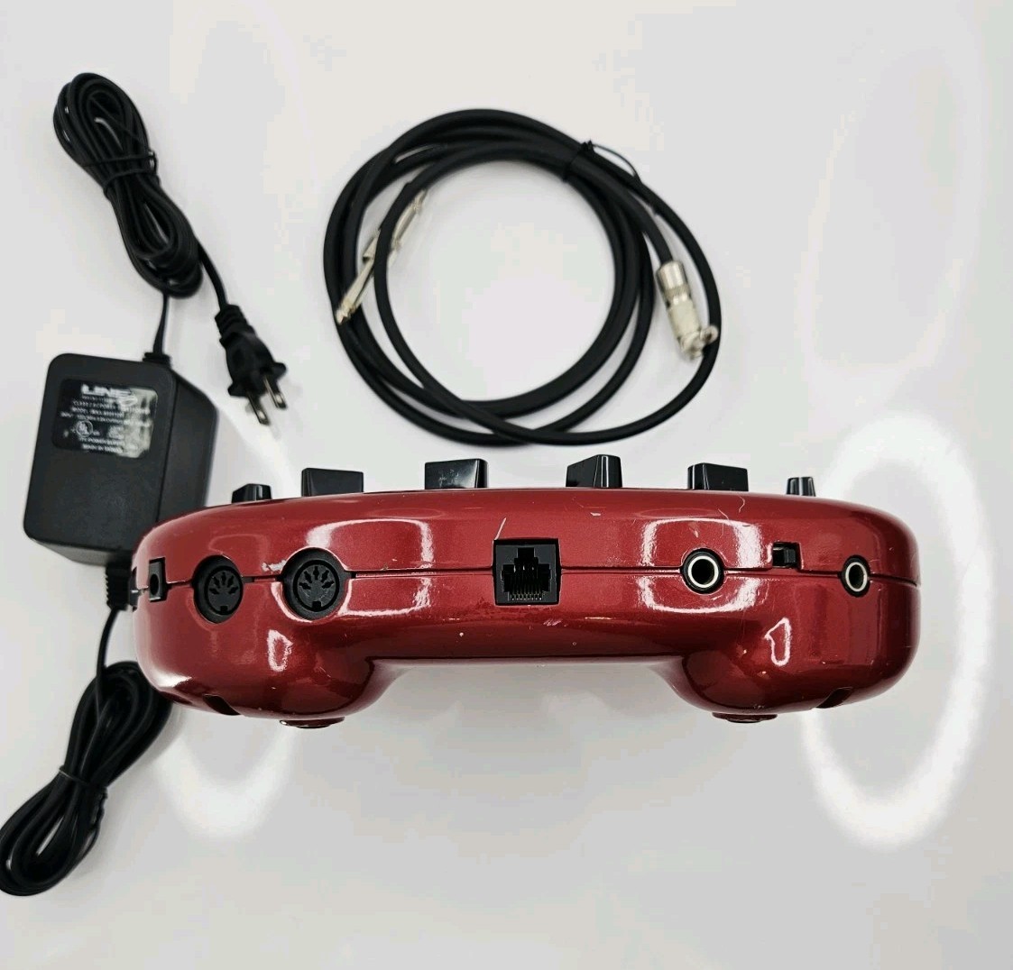 Line 6 Pod Multi-Effects Guitar Effect Pedal w/ Power Supply