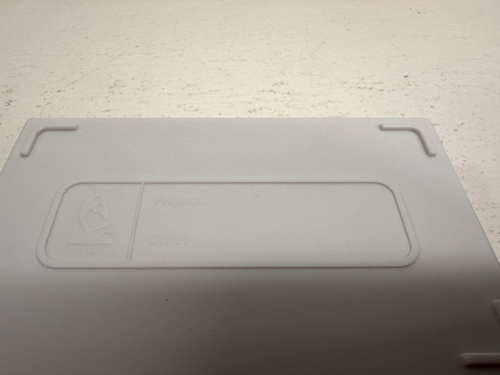 Microscope Laboratory Slide Sorter- White Plastic 24 Pack NEW