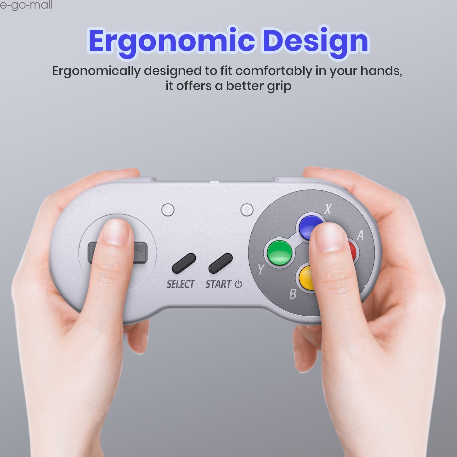 Wireless USB Super NES Controller for Nintendo Switch Online PC macOS Steam Deck
