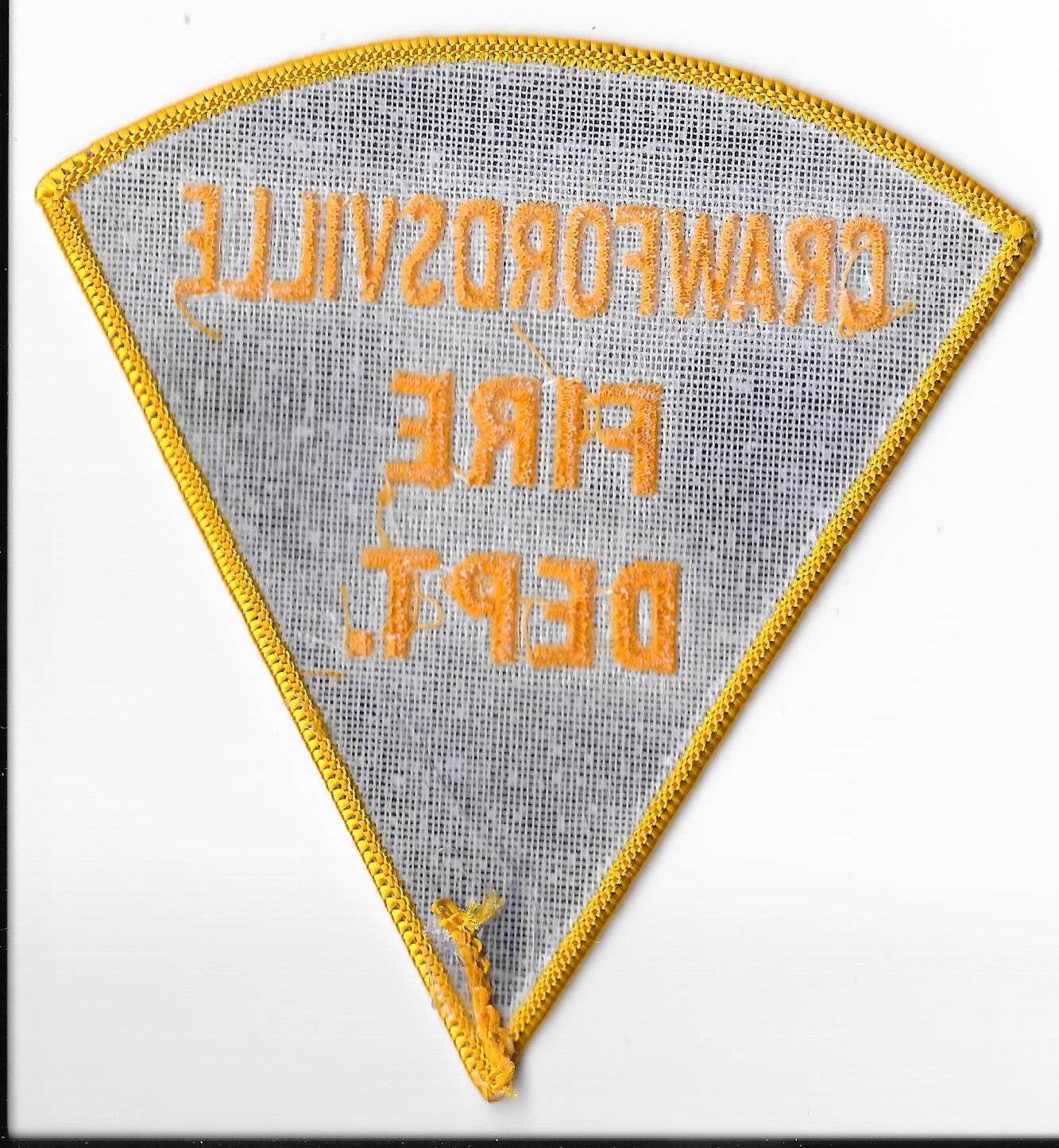 Crawfordsville Fire Department, Indiana Shoulder Patch V2