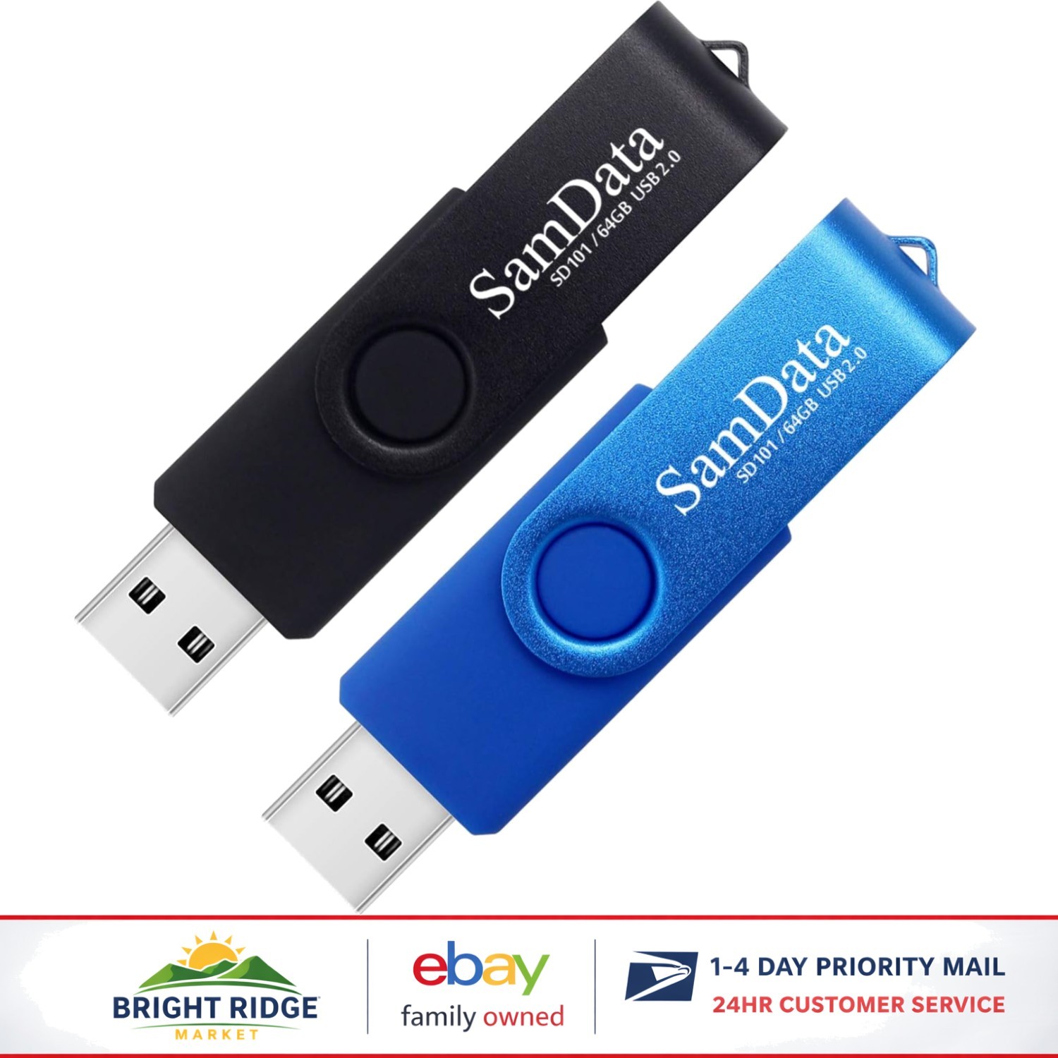 Durable USB Flash Drives 64GB with Unique Colors for Easy Content Organization