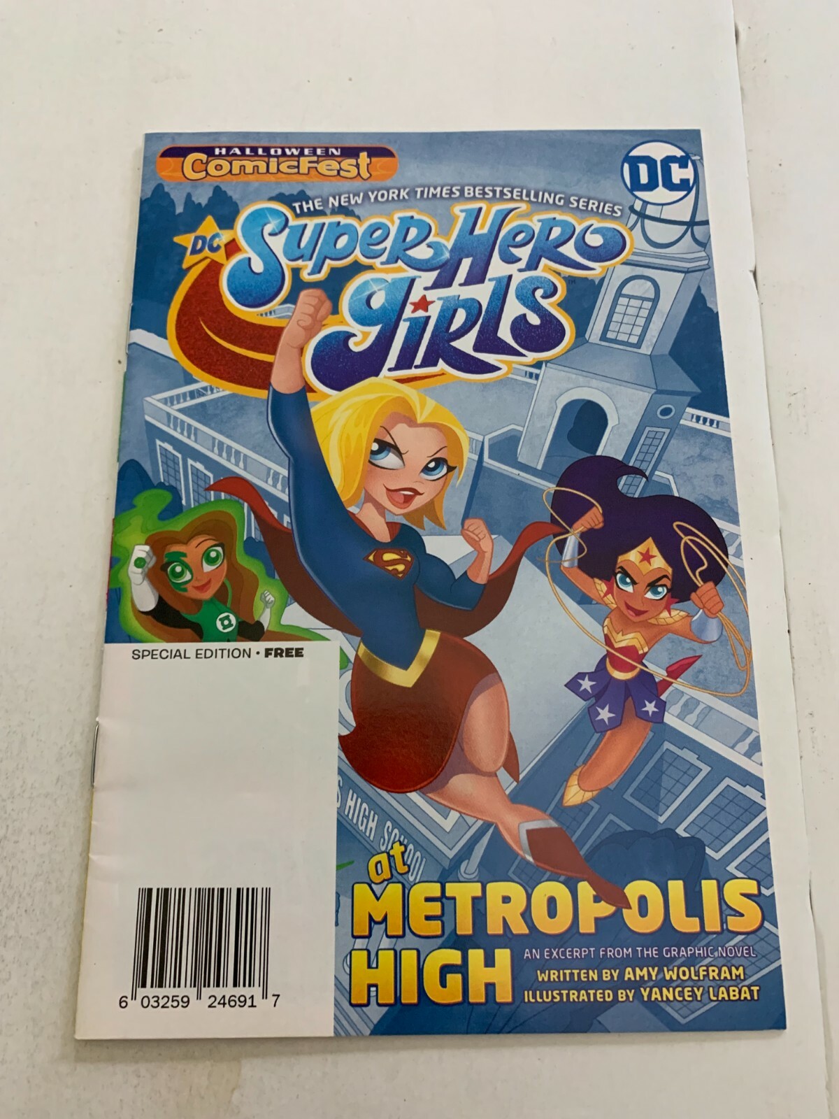 2019 DC Super Hero Girls Halloween Comic Fest Promotional Comic Book