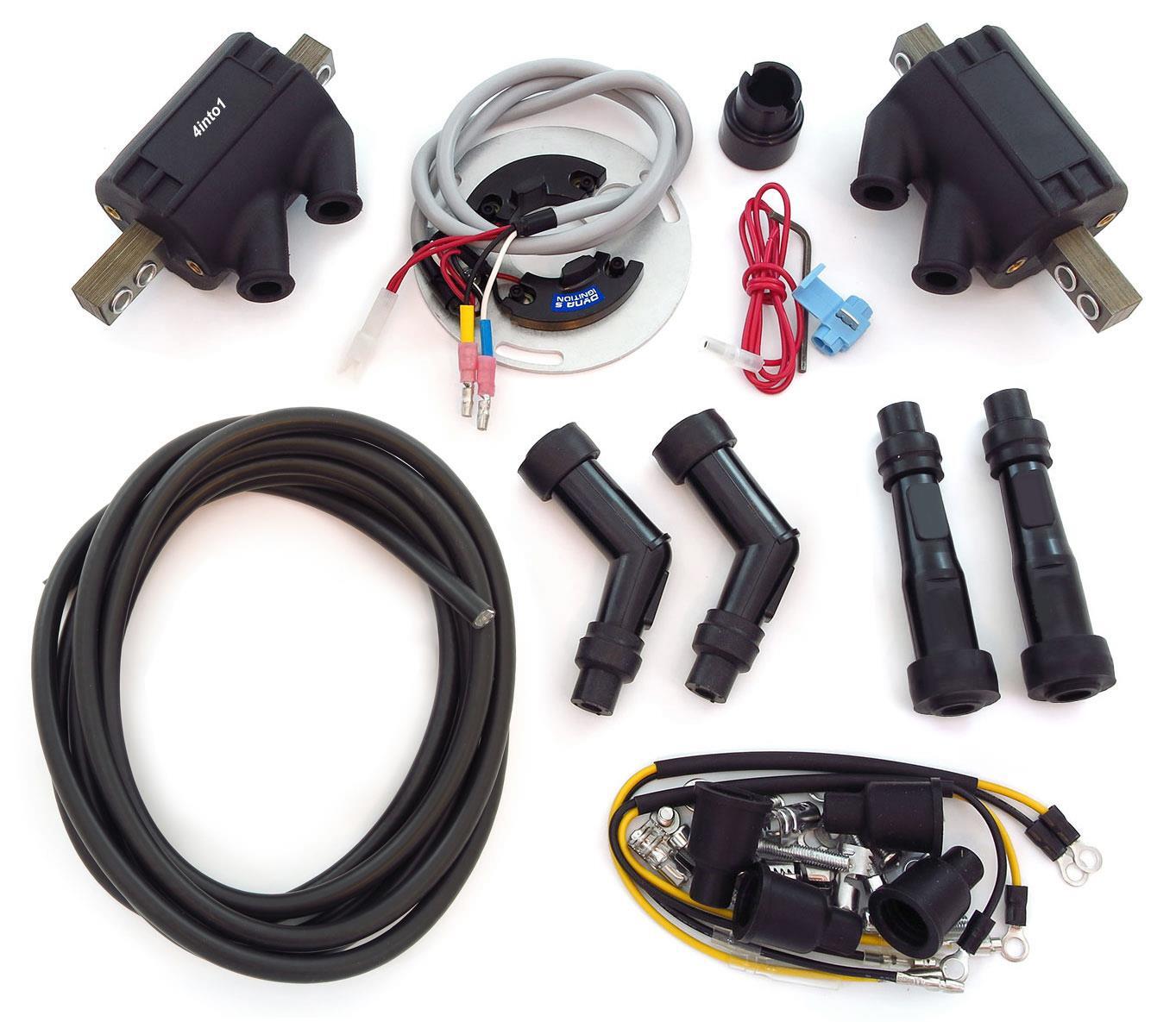 Electronic Ignition Kit - Dynatek - Honda CB750A CB750F CB750K - Coils Wires