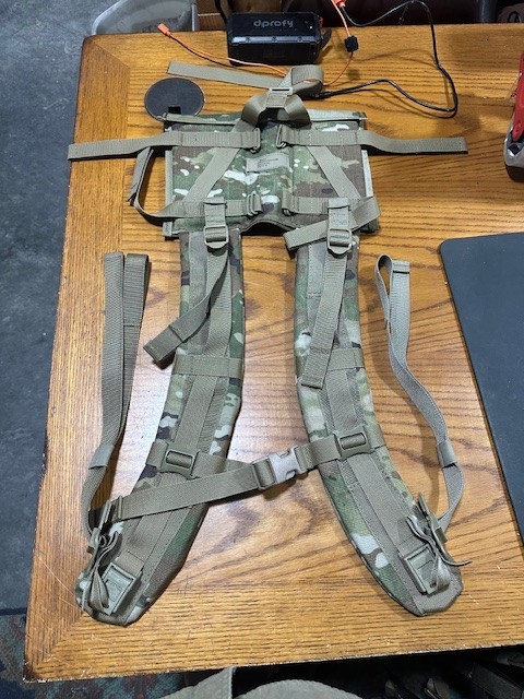 NEW MOLLE II Large Rucksack Shoulder Straps OCP/Multicam