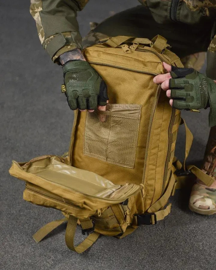 Tactical backpack 25l, coyote backpack, coyote backpack, coyote backpack,🇺🇦