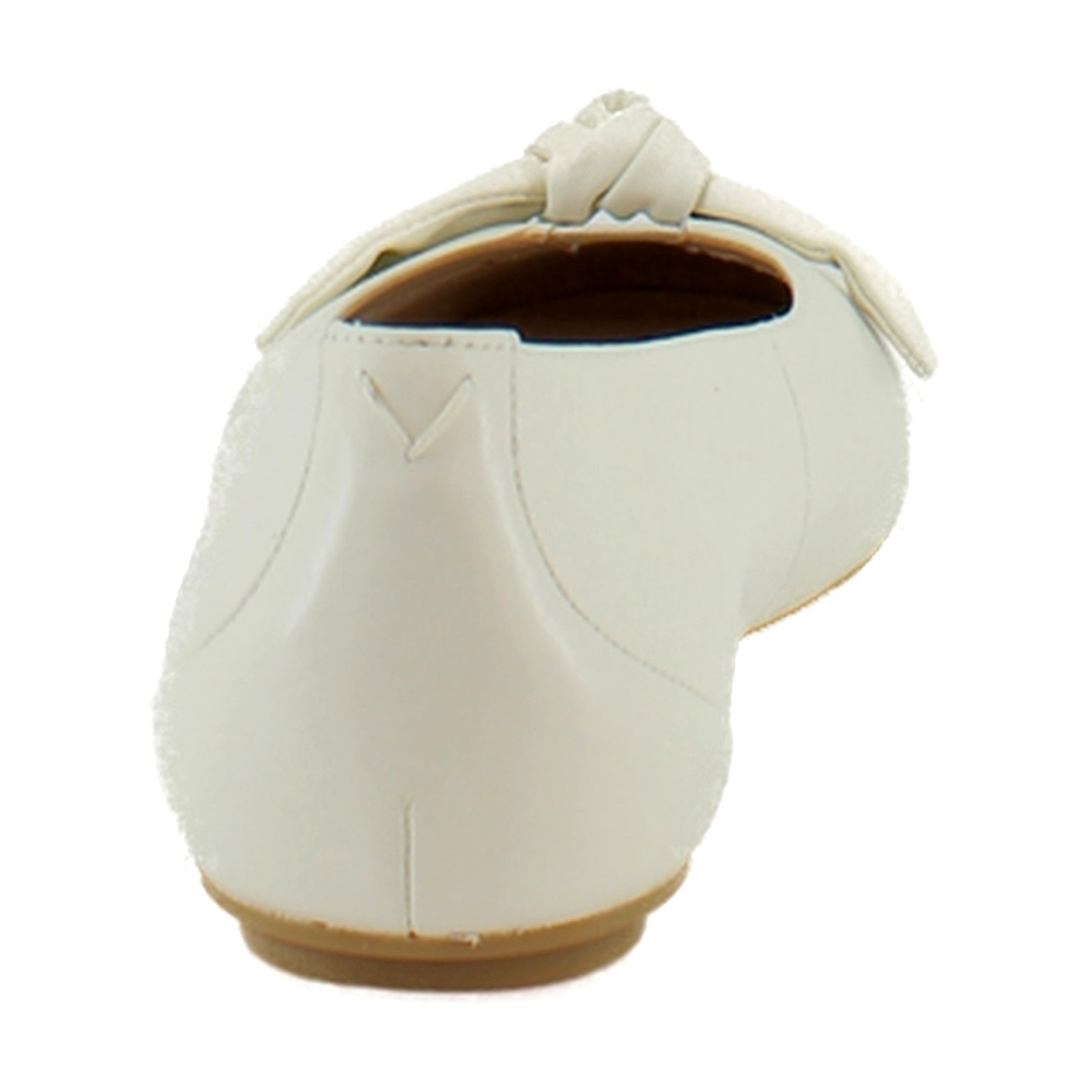 Vionic Tilly Womens Flats Ivory Leather