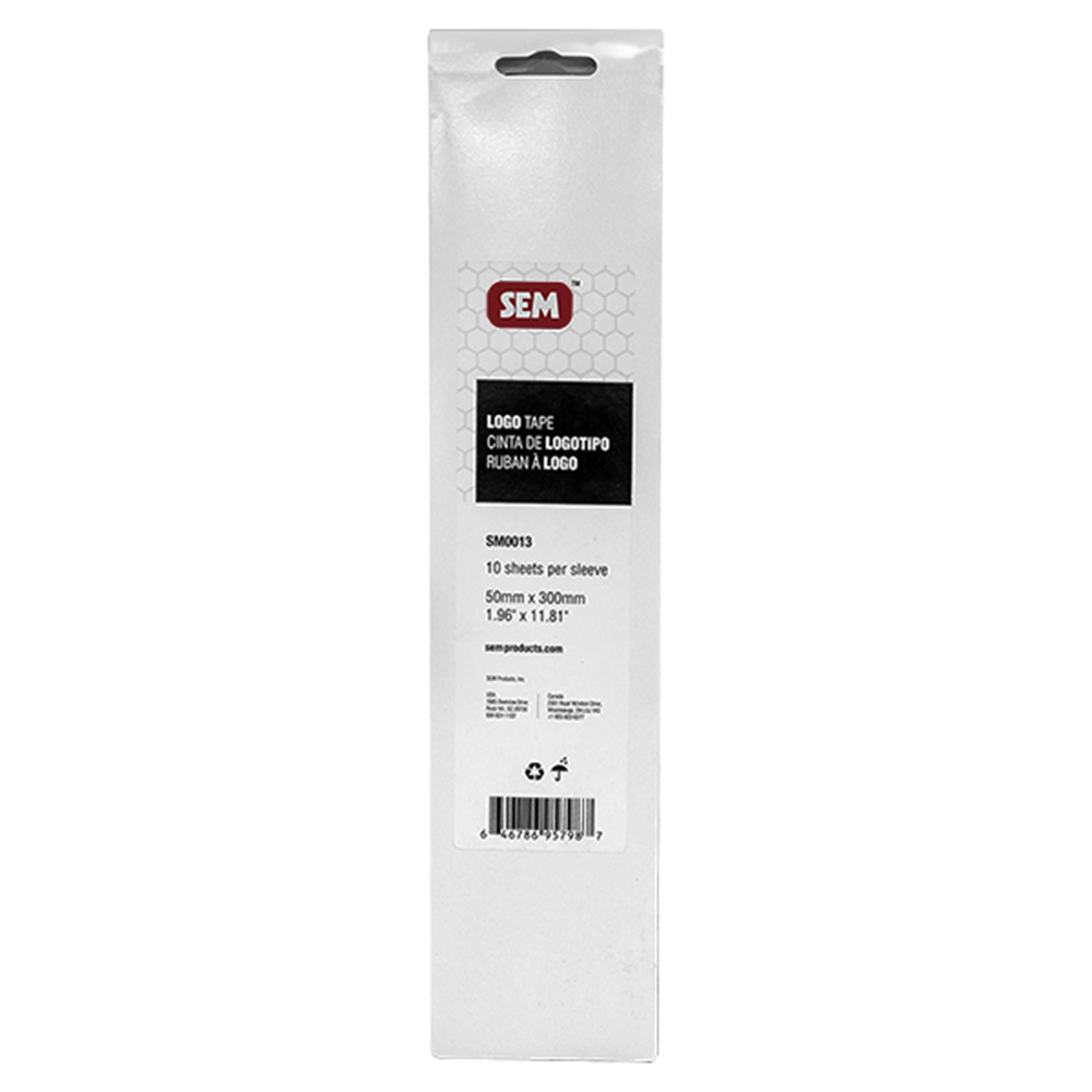 SEM SM0013 50mm x 300mm Double-Sided Logo Tape