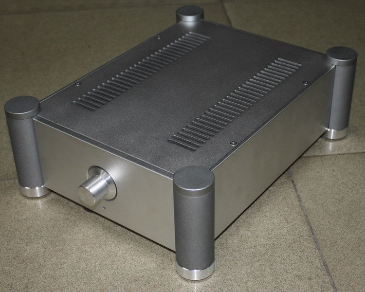 Aluminum Chassis DIY HIFi Project Box DAC Amplifier Case Size W230 H90 D310mm