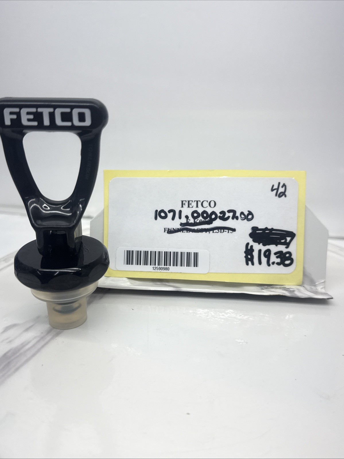 (NEW) Fetco Dispenser Faucet Replacement Assembly Part # 1071.00027.00