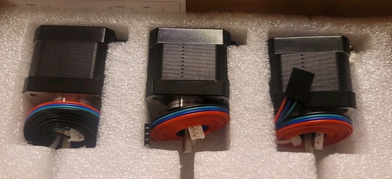 STEPPERONLINE 3pcs Nema 17 Stepper Motor 60oz.in 38mm 1.5A 1.8° Laser 3D Printer