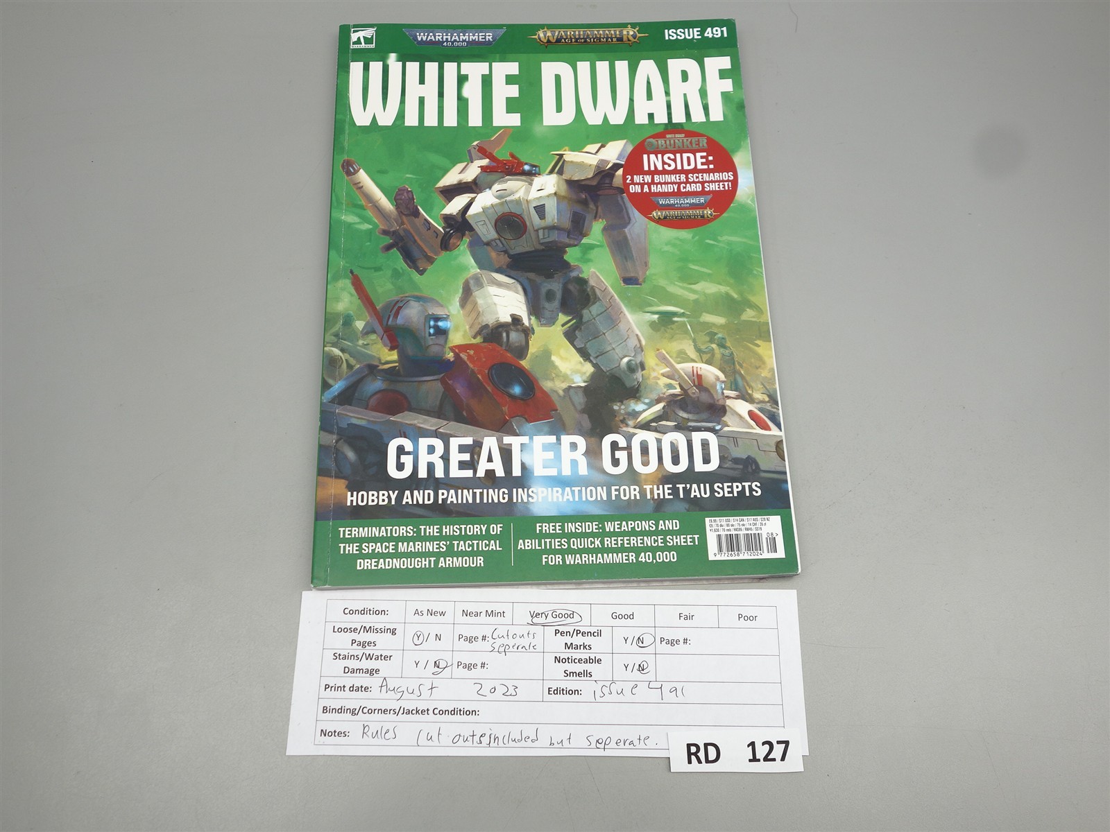 White Dwarf: #491 August 2023 (Games Workshop)