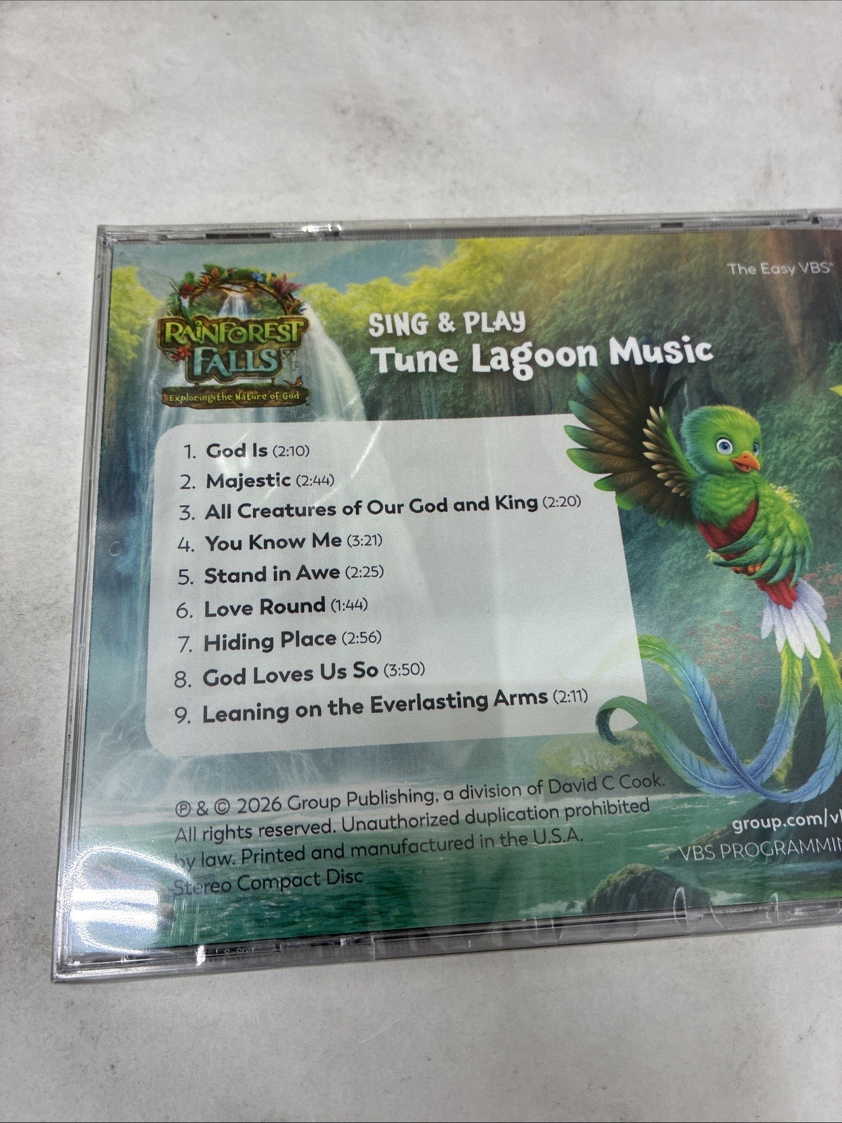 Rainforest Falls Sing & Play Tune Lagoon Music