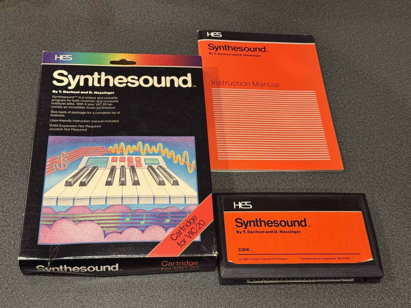 Synthesound by HES Ware for Commodore VIC-20 - Complete In Box