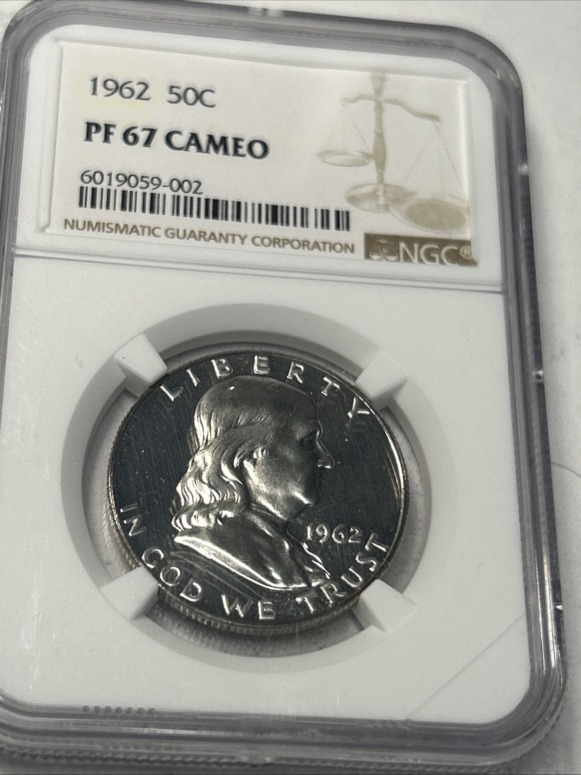 1962 PF67 Cameo