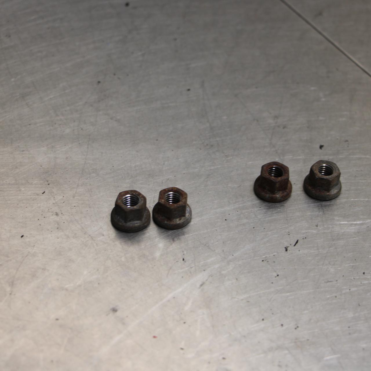 15 16 17 YAMAHA FZ07 FZ 07 FZ-07 Exhaust Header Nuts Bolts