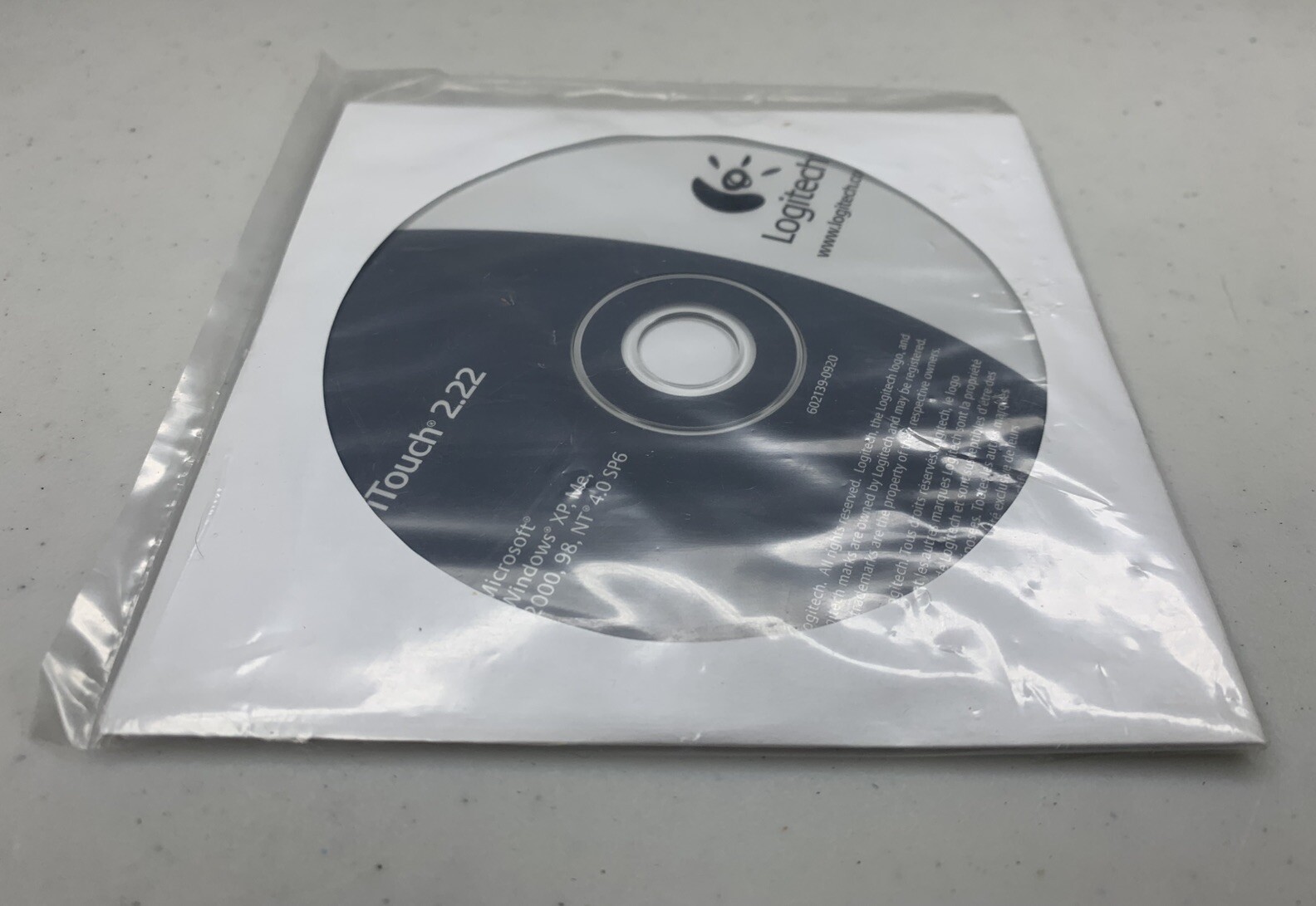 Logitech Office Pro Keyboard Desktop Computer PS/2 Setup CD And Manual