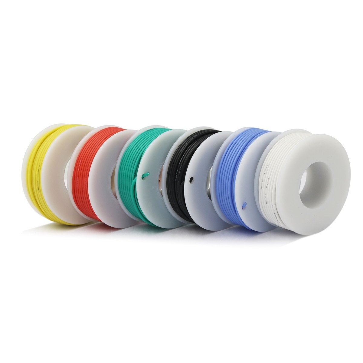 Hook Up Wire Kit stranded Wire Kit 20 Gauge Flexible Silicone Rubber Electric