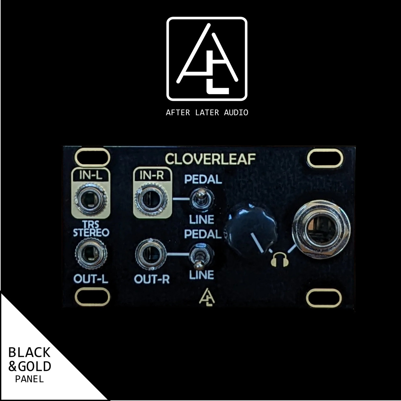 AFTER LATER AUDIO CLOVERLEAF 1U : NEW : [DETROIT MODULAR]