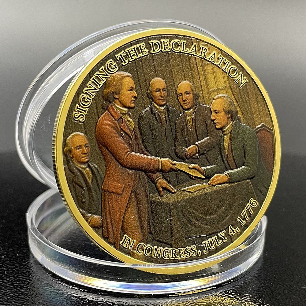 1776-2026 Declaration of Independence Coin America‘s 250th Bald Eagle Coin Gift