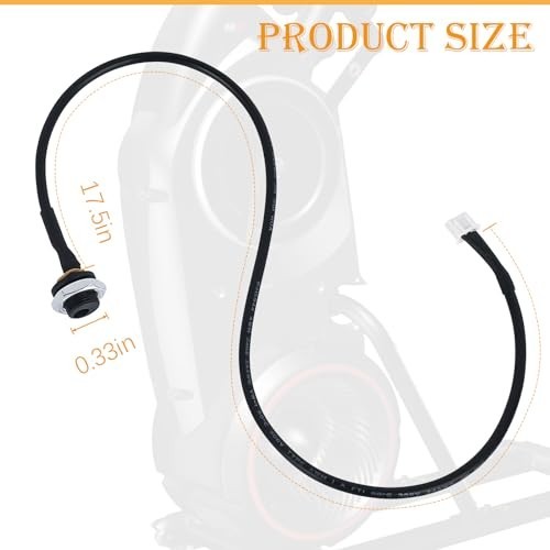 Replacement Input Cable for Bowflex Max Trainer M5 M3 M6 M7 M8 - Power Cord Plug