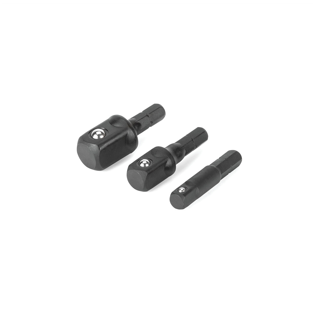 3-PC IMPACT STUBBY SOCKET ADAPTER SE TITAN 12061