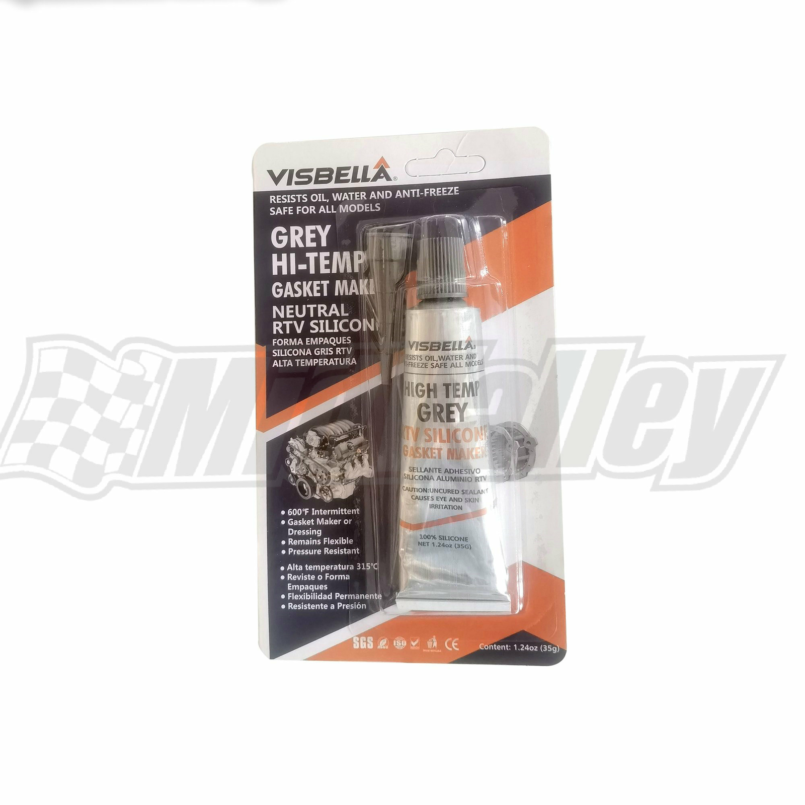 RTV Hi-Temp Gasket Silicone Maker (32g) Resists Oil, Water and Anti-Freeze