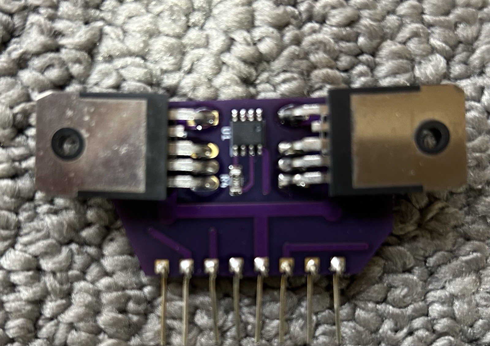 SP-40W+ PCB Amplifier Module Purple Universal Circuit Board Component