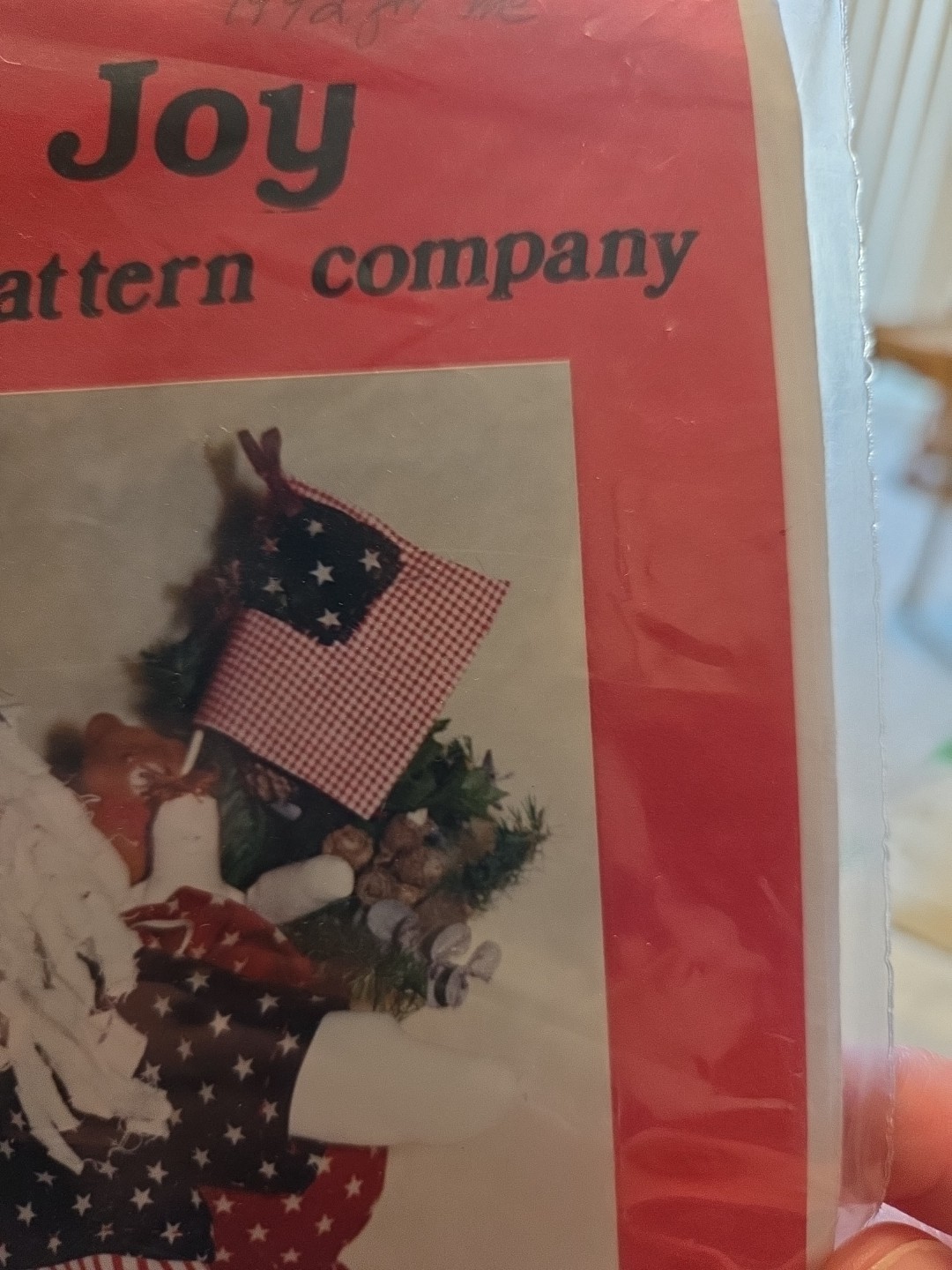 vintage sewing pattern its a joy country folk pattern company All Ameri santy