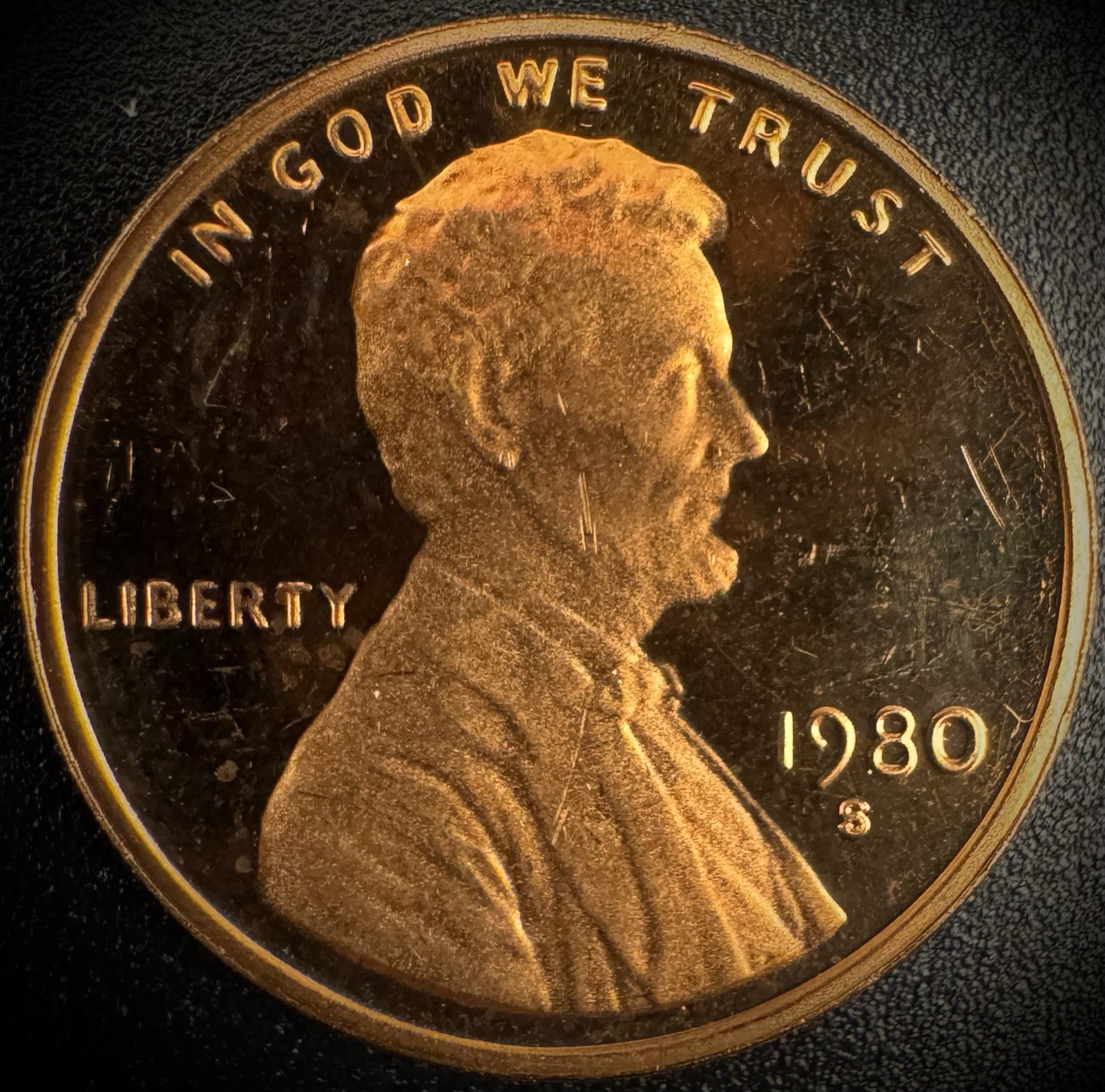 1980-S Lincoln Memorial Cent PROOF Coin