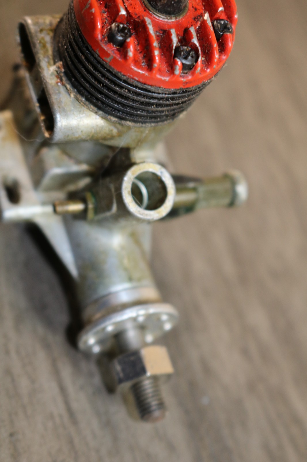 Vtg McCoy Red Head 19 RC CL Glow Plug Model Airplane Engine Good Compression!