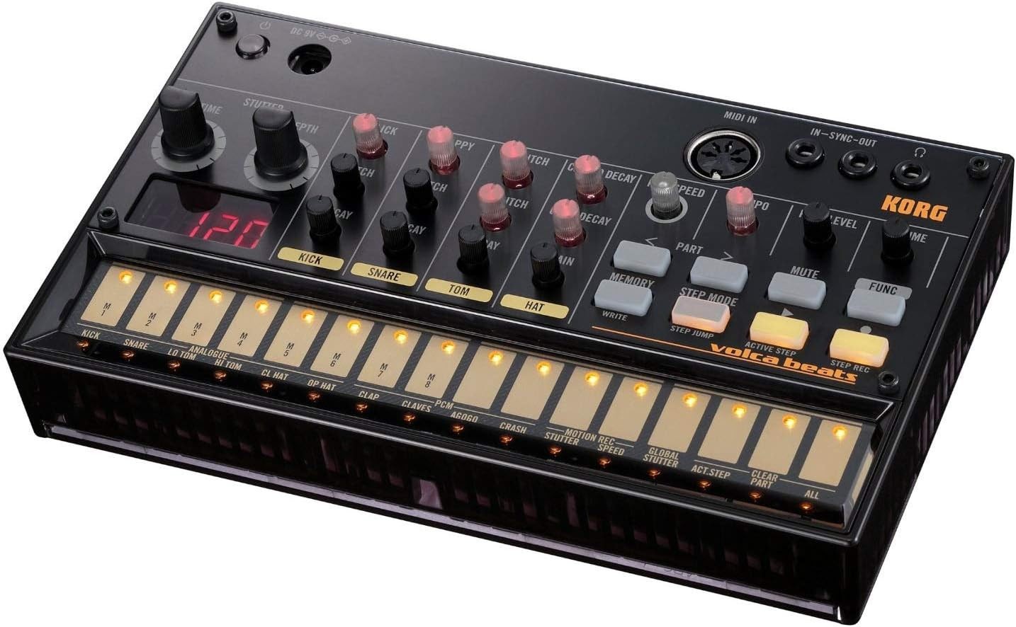 Korg Volca Beats Analog Drum 16 Step Sequencer