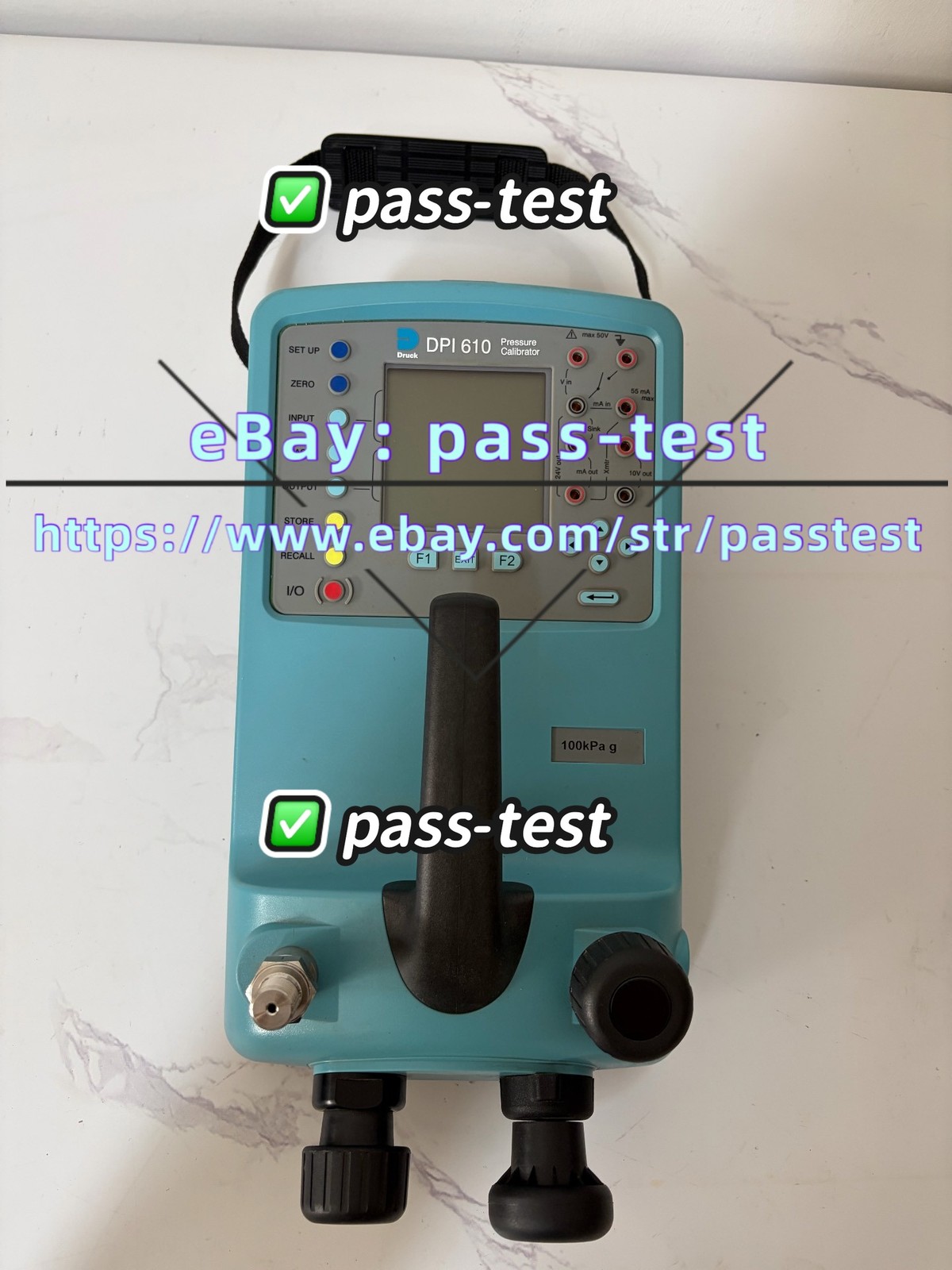 Druck DPI 610 1Mpag Portable Pressure Calibrator used