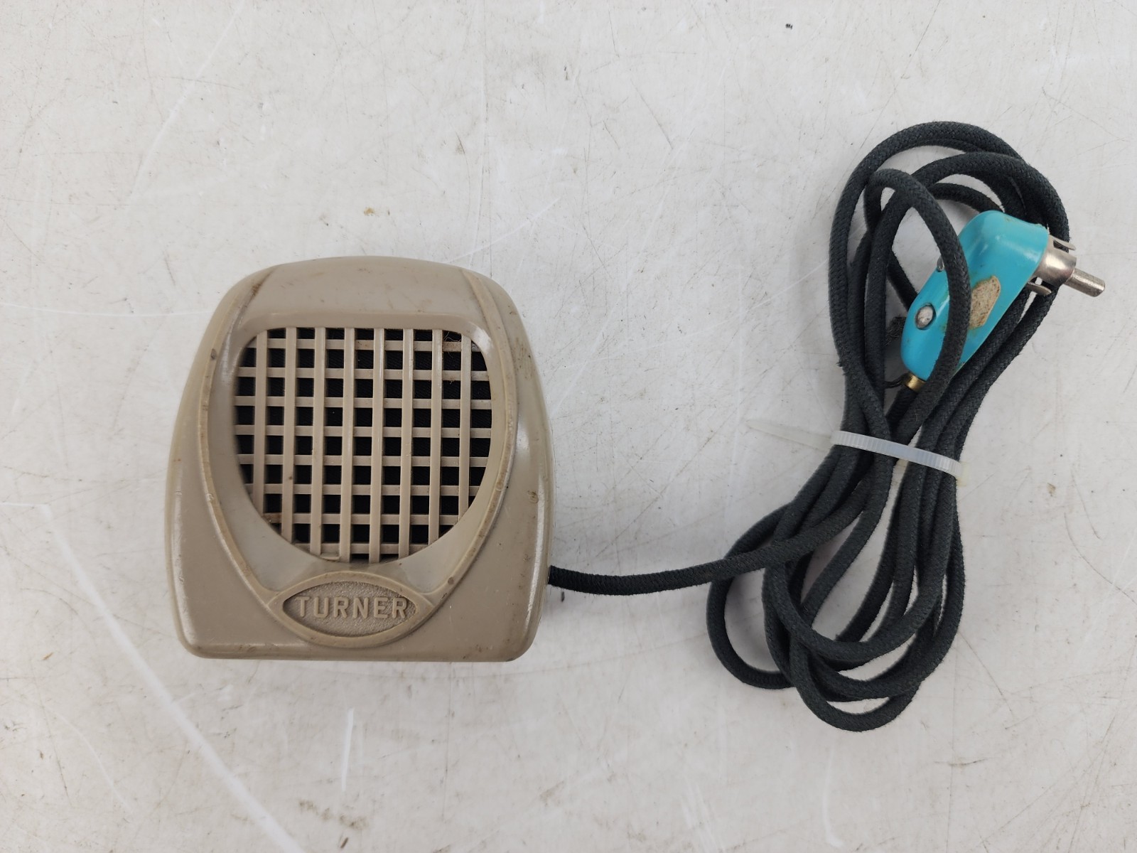 Vintage Turner 907 908 Ceramic Microphone Tested AS IS