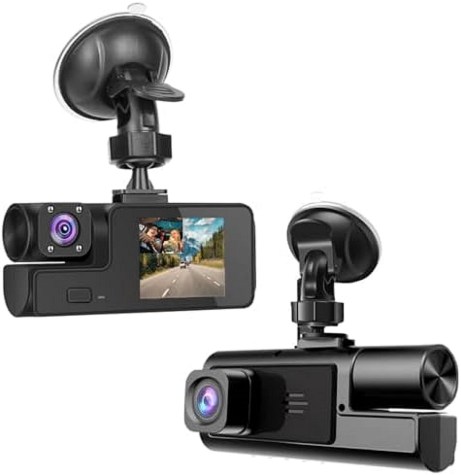 Semi Truck Dash Cam Best Rated Large Big Truck Trucker Uber Lyft High Quality #1