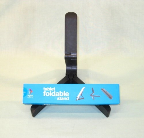 FOLDING STAND for iPad or Tablet by Digital Basics NEW Black Desktop
