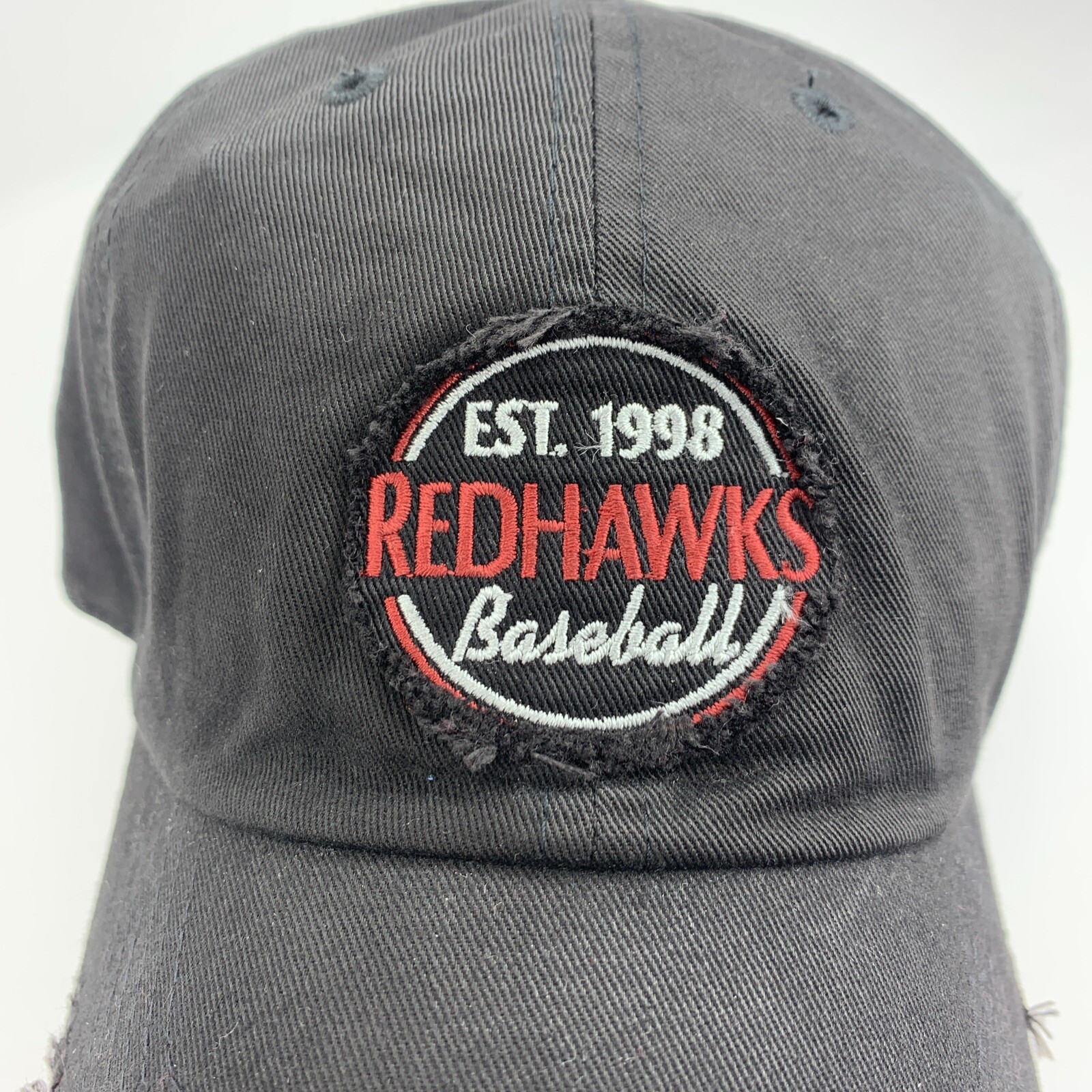 Oklahoma City Redhawks Hat 1998 Minor League Black Bimm Ridder OSFM Baseball Cap