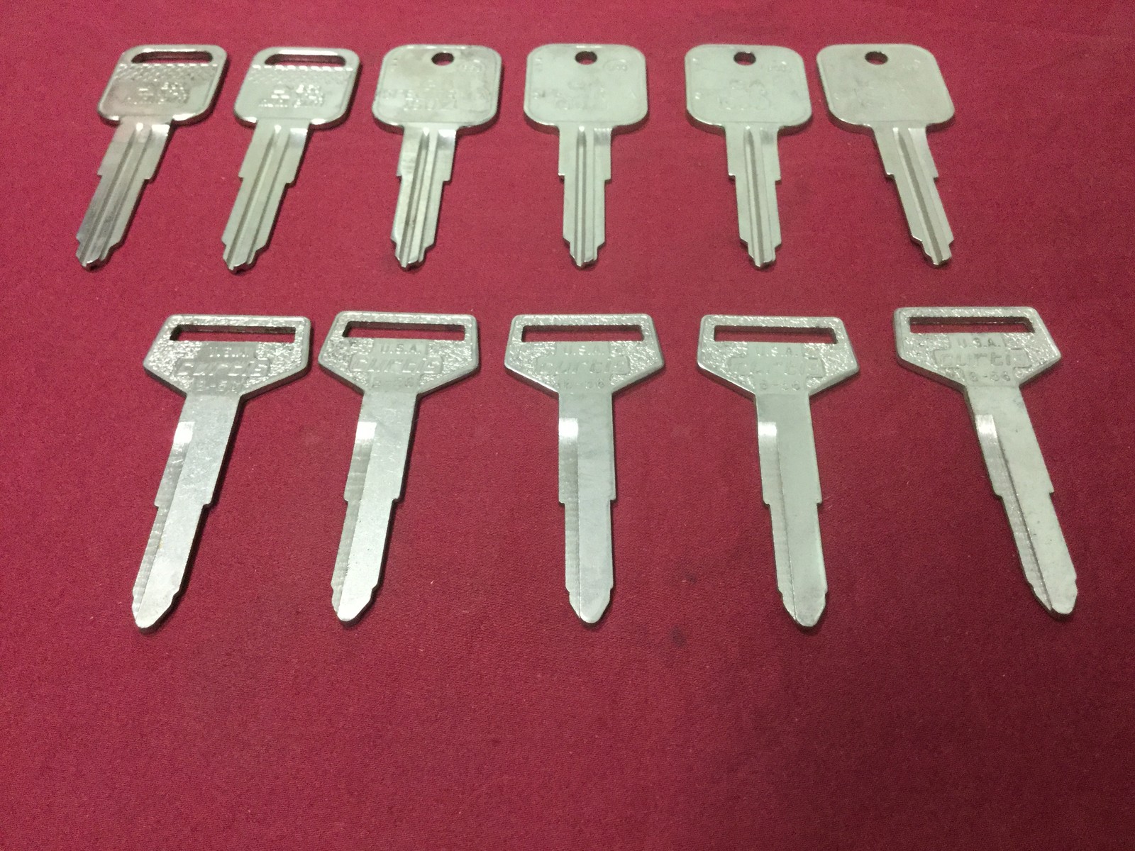 GM by Curtis & ESP Automotive B53, & B56 Key Blanks, Set of 11 - Locksmith