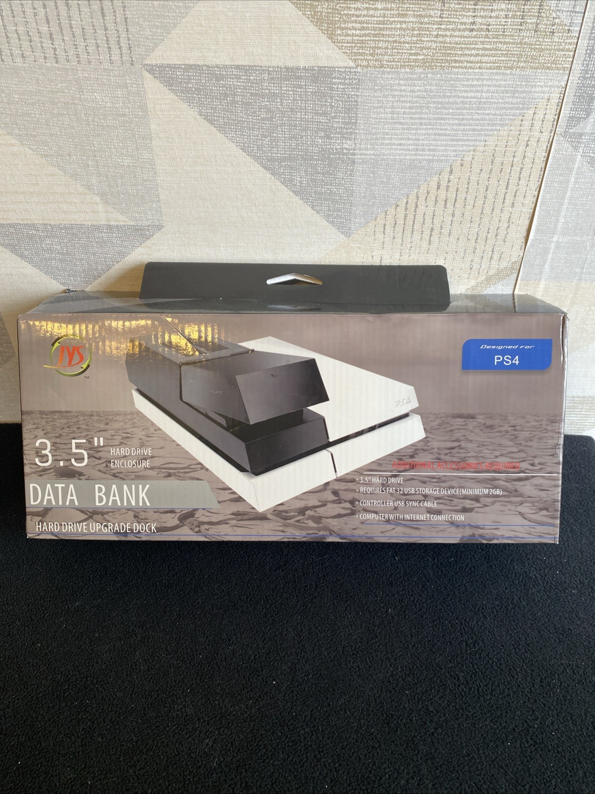 PS4 Data Bank 3.5" Hard Drive Upgrade Dock Enclosure