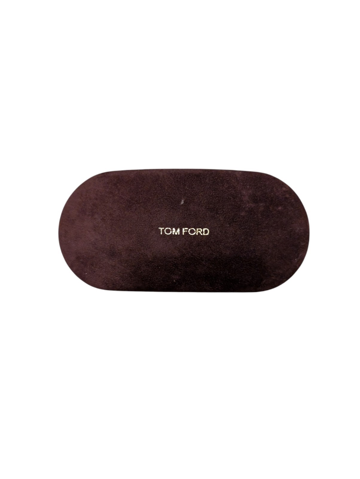 NEW TOM FORD HARD BROWN SUNGLASSES EYEGLASSES OPTICAL CASE ONLY