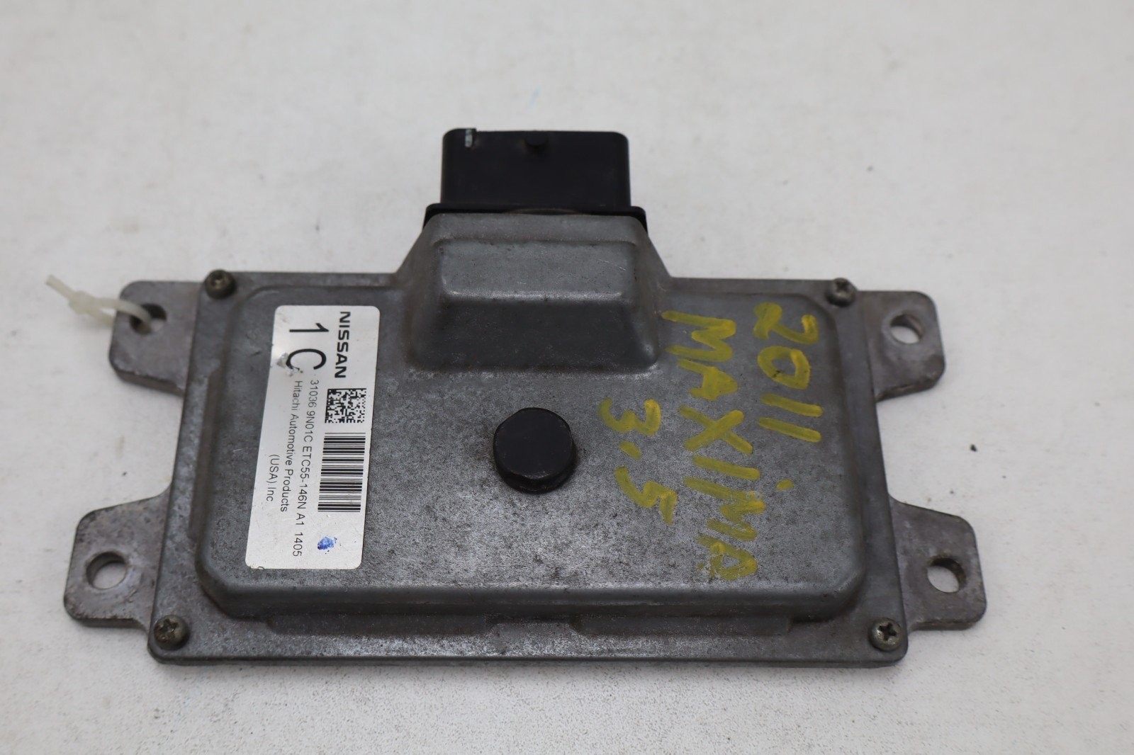 2010-2012 Nissan Maxima Chassis ECM Transmission Control Module 31036 9N01C OEM