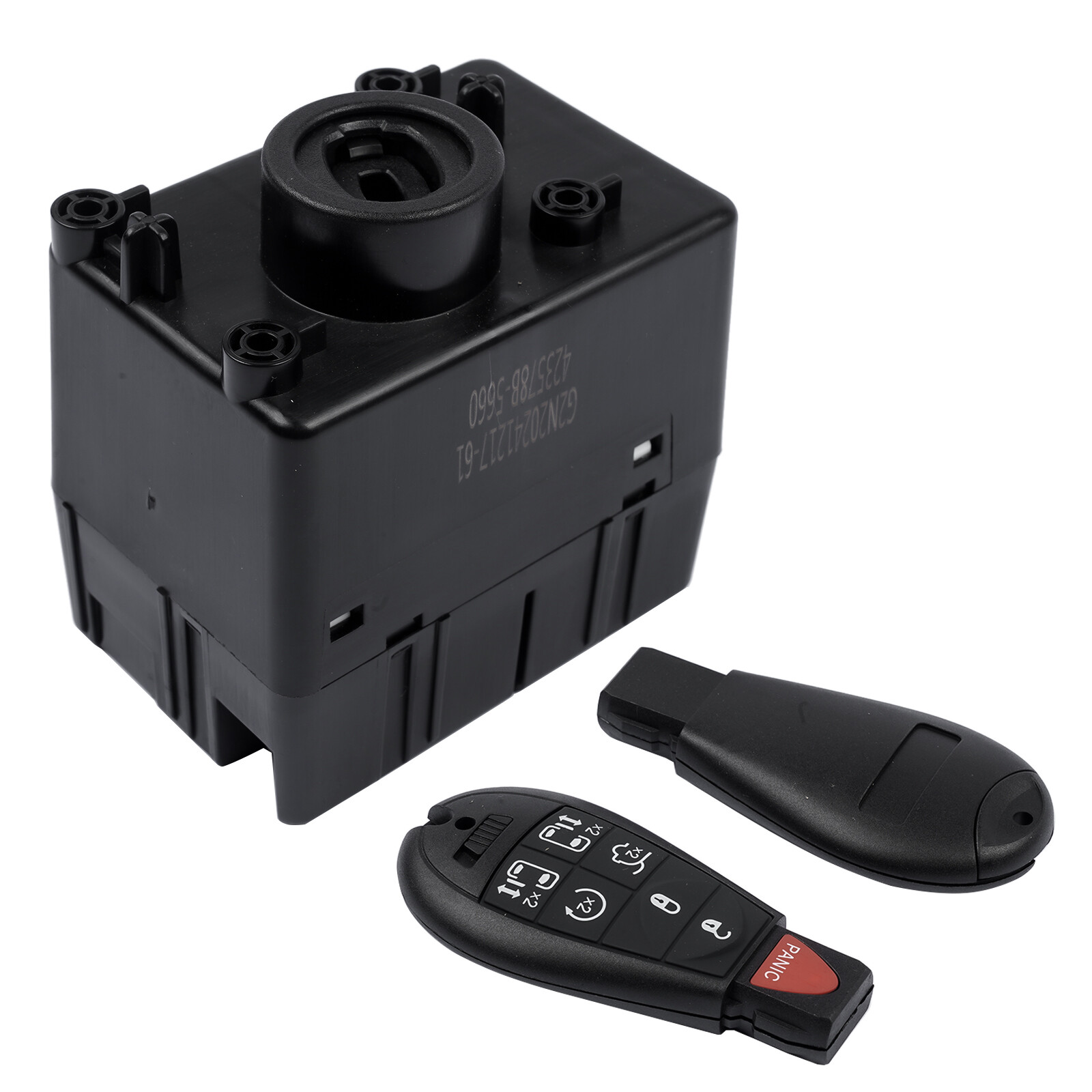Wireless Ignition Node Remote Start Module w/ Key for Dodge Ram Chrysler 2011-14