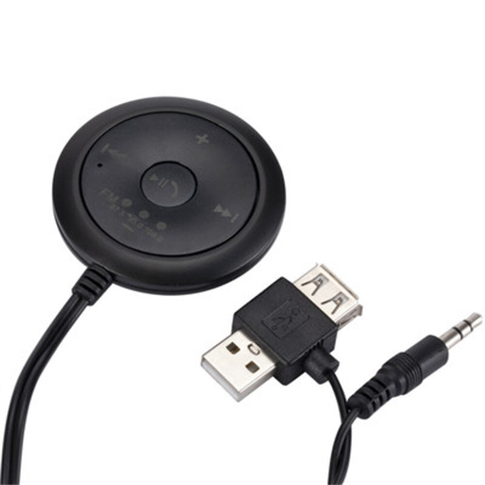 Wireless Bluetooth Receiver FM Transmitter Adapter USB AUX Plug For Car Audio