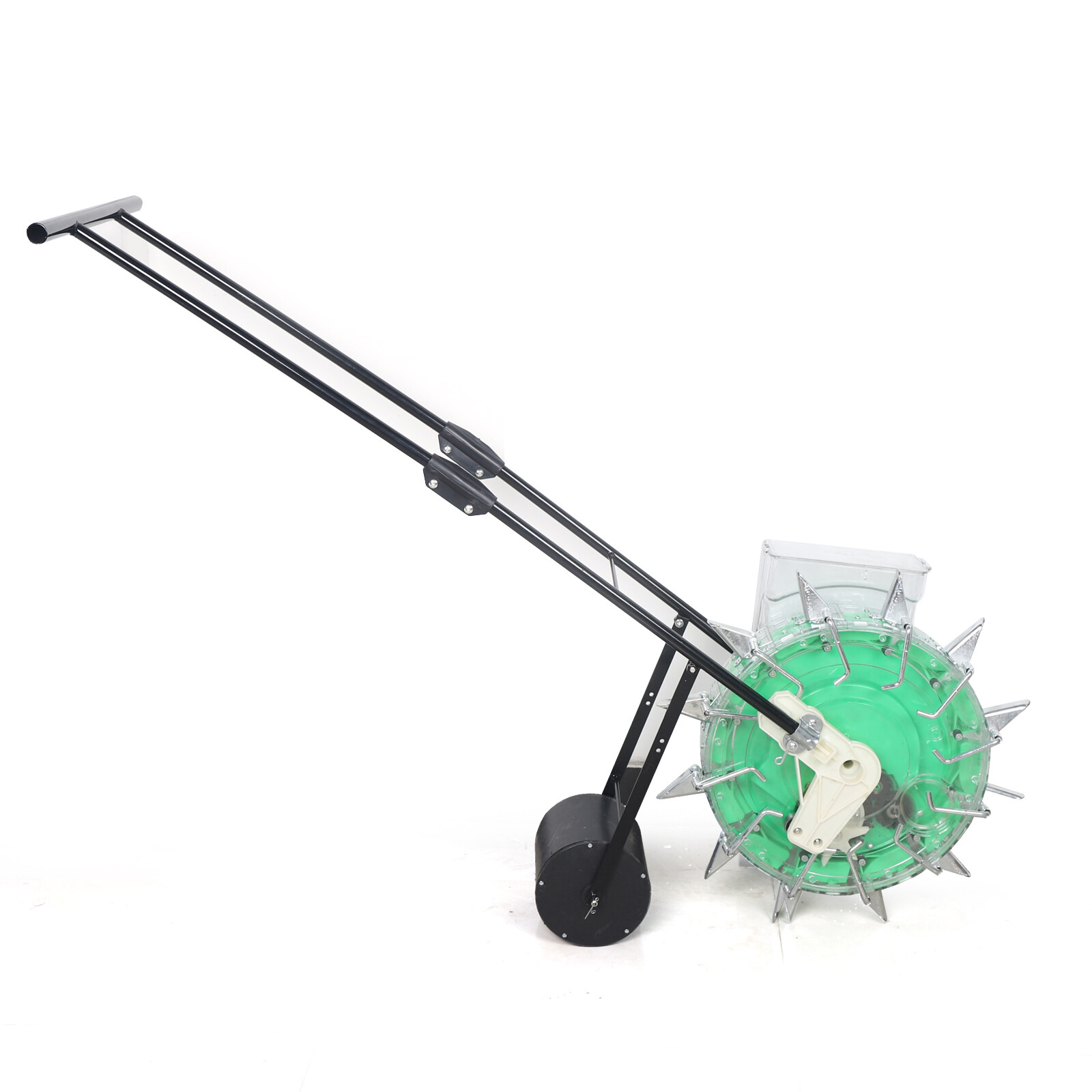Hand-push Roller Seeder Peanut Corn Fertilizer Applicator Manual Seeding Tool US