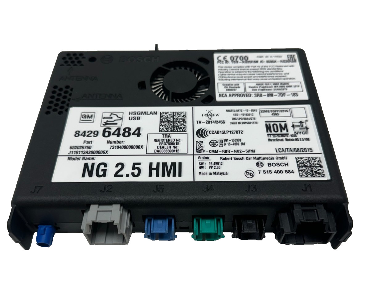 OEM NG 2.5 HMI Control Module 2017 Chevy Camaro Corvette Cadillac ATS CTS