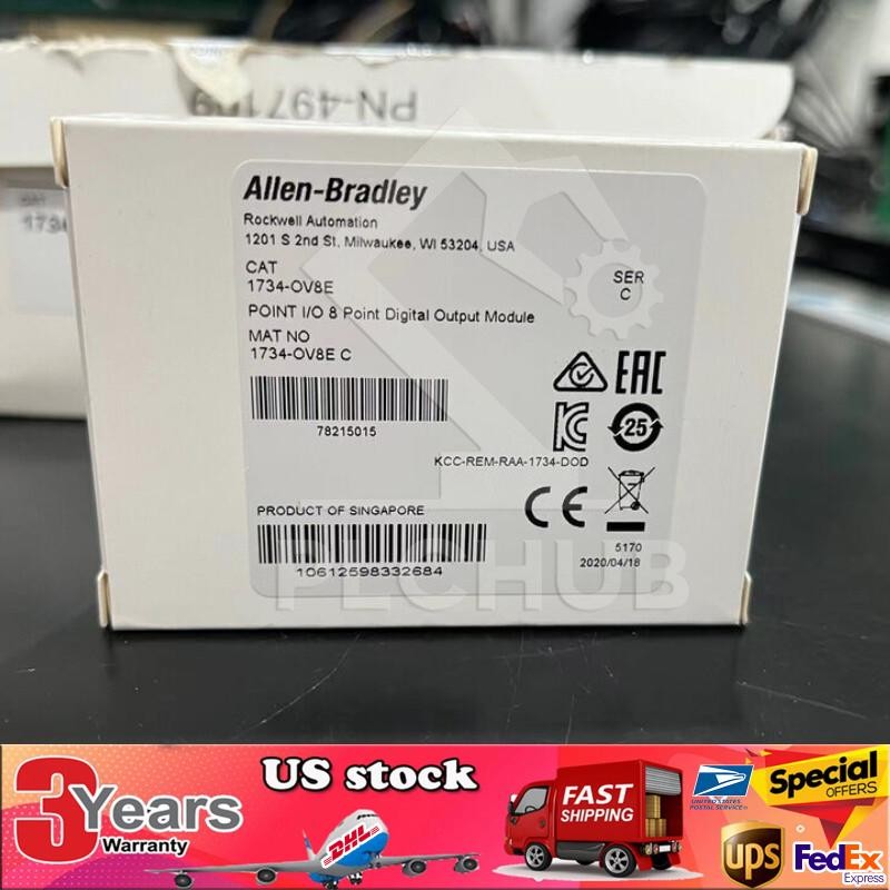 1734-OV8E POINT I/O 8 Point Digital Output Module Brand AB  US Free Tax