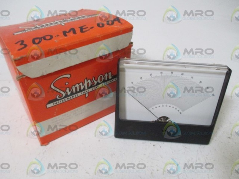 SIMPSON 1329A PANLE METER 0-100 NSMP