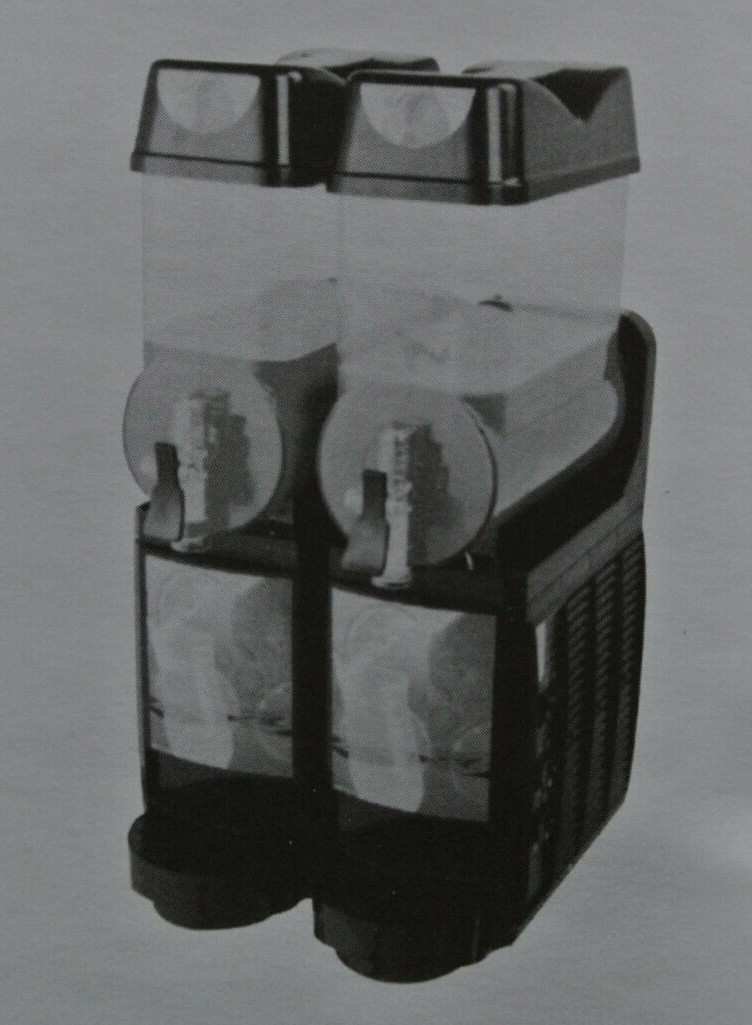 VEVOR 2 Tanks 24L Commercial Frozen Drink Slushy Machine - 24L2300WXRJSG0001V1