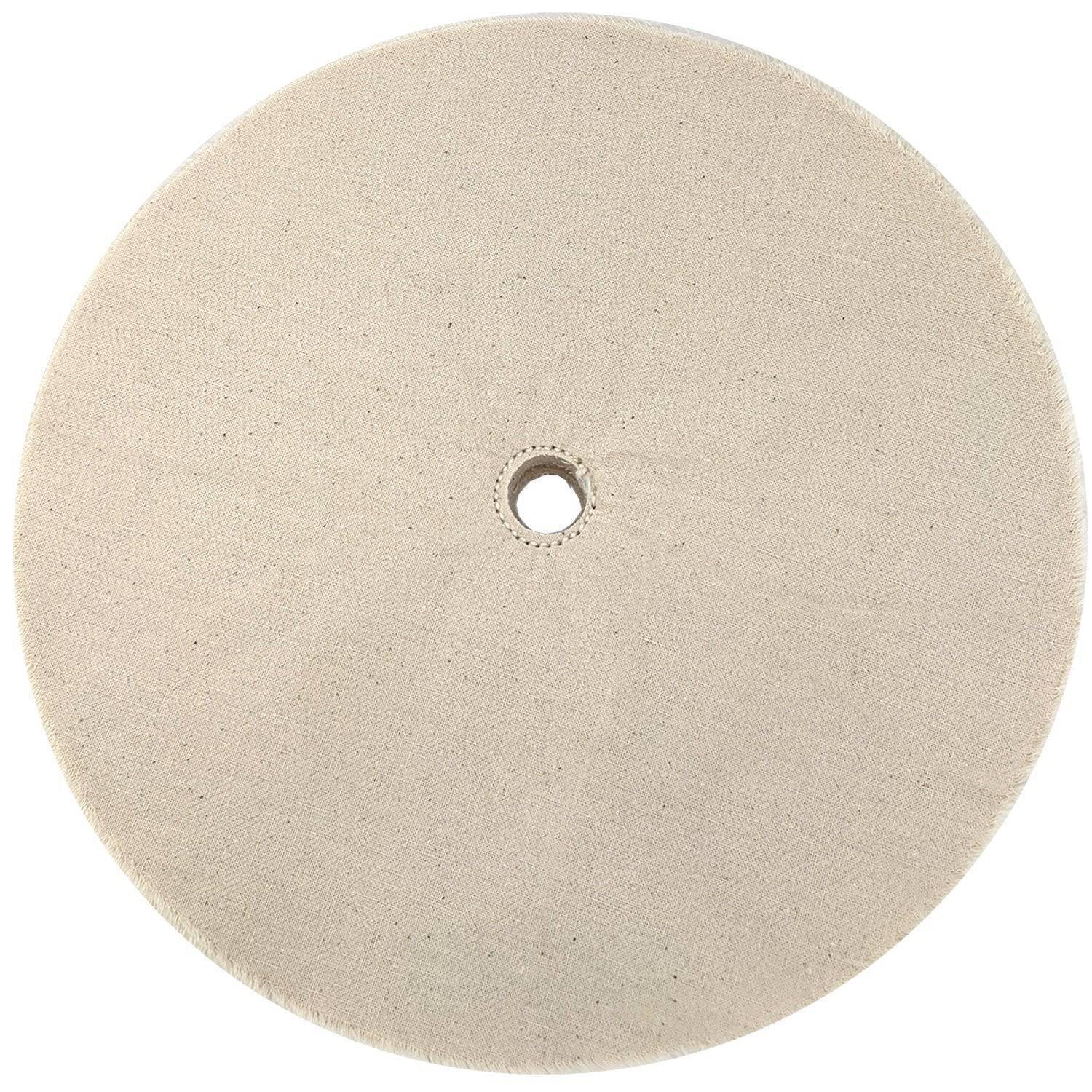 10 Inch Cotton Buffing Wheels 40/80 Ply Buff Pads for Metal Plastic Polishing