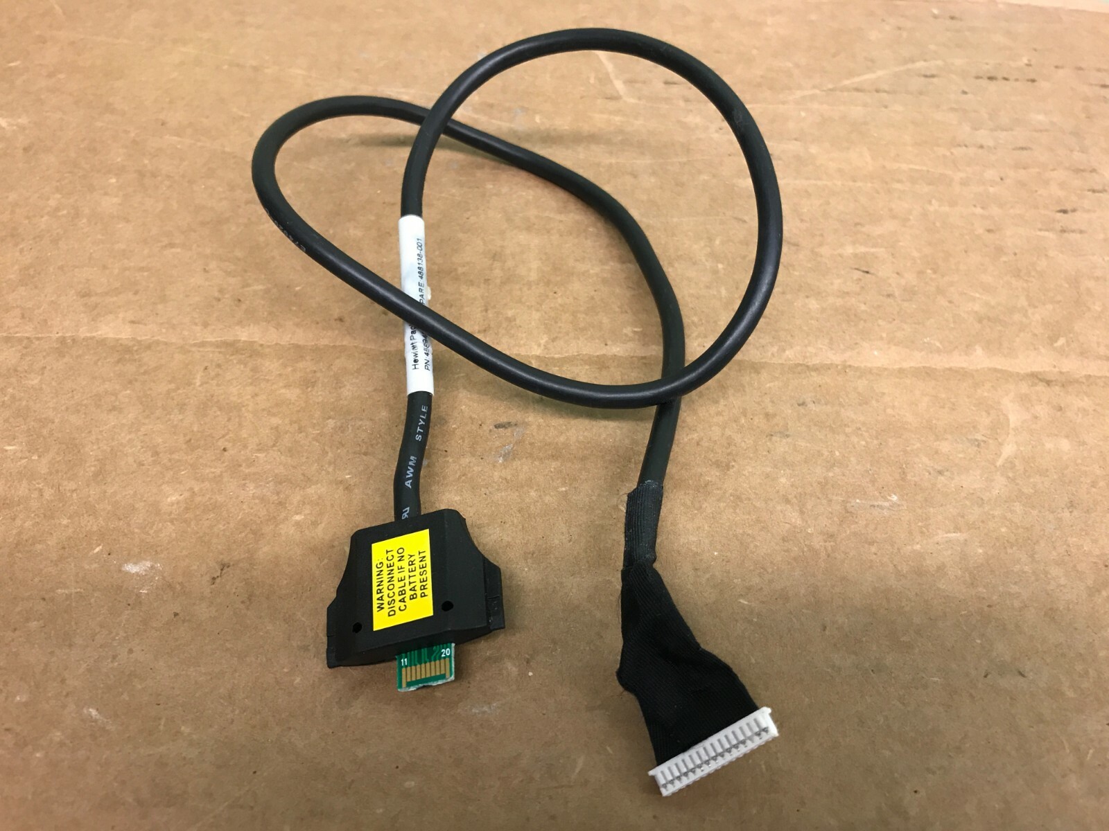 HP 458943-003 488138-001 Smart Array Battery Cable - 550mm / 22"